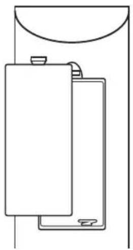 BUSH CDVD2252D - Remote battery installation - 1