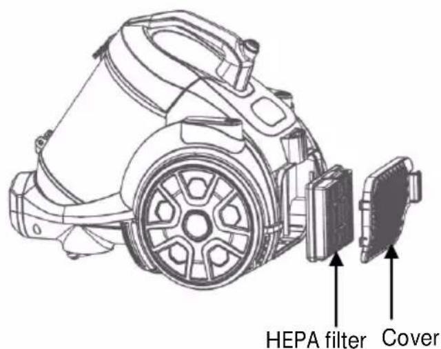 HEPA filter Cover