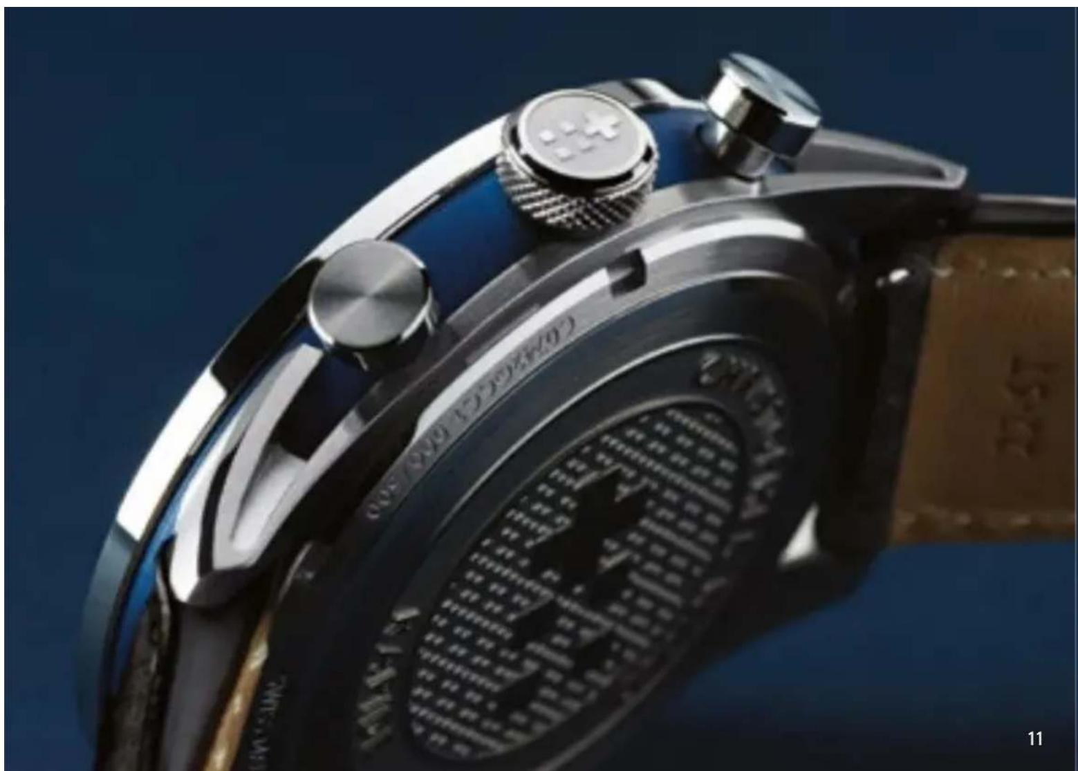 Christopher Ward C7 Rapide Chronograph COSC Limited Edition - Adjusting the stop second and tenths seconds hands - 3