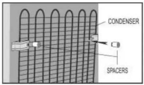 CONDENSER SPACERS