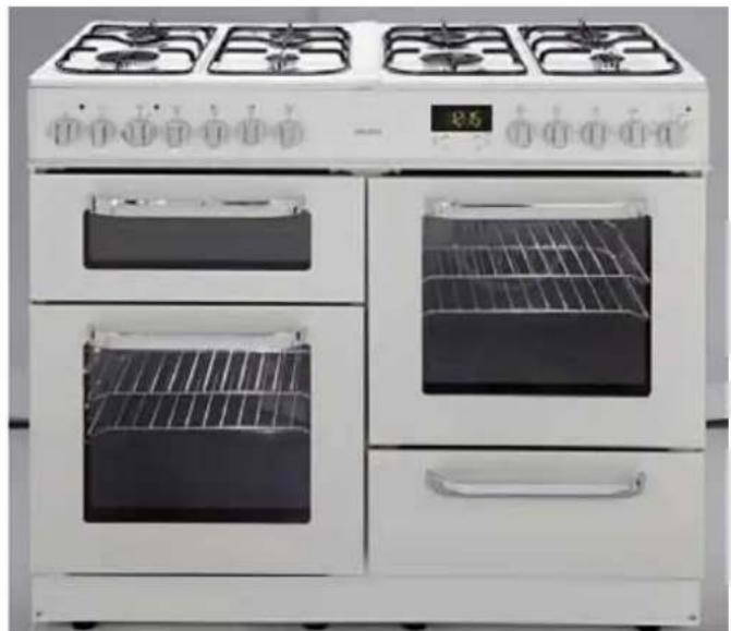 BUSH BCY100DFB - ▲BUSH Dual Fuel Range Cooker - 1