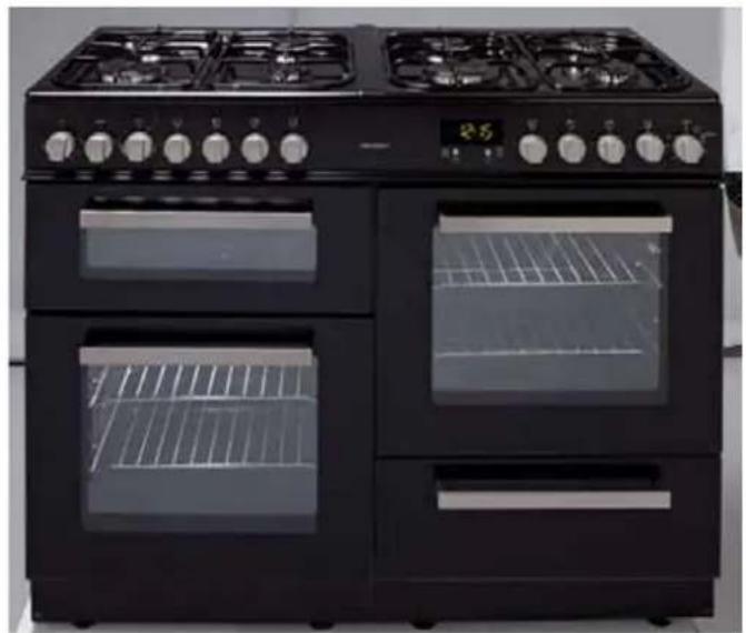 BUSH BCY100DFB - ▲BUSH Dual Fuel Range Cooker - 2