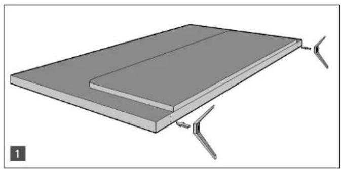 BUSH 55/148F - Stand installation - 2