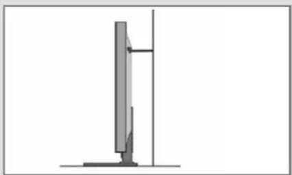 BUSH 22/207FDVD - Securing the TV to a Wall - 2