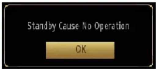 Standby Cause No Operation OK