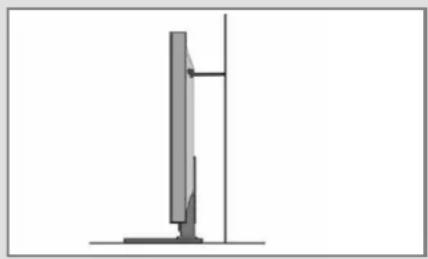 BUSH 24/207FDVD - Securing the TV to a Wall - 2