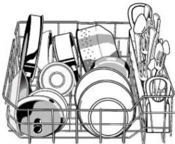 KITCHENAID KUDI01TJBL1 - Chargement du panier inférieur - 3