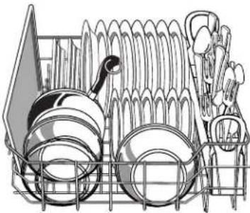 KITCHENAID KUDI01TJBL1 - Chargement du panier inférieur - 4