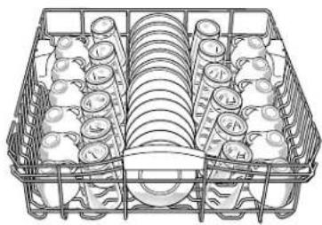 KITCHENAID KUDI01TJBL1 - Chargement du panier supérieur - 2