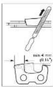 Ferm FCS-2000 - La profundidad de corte - 1