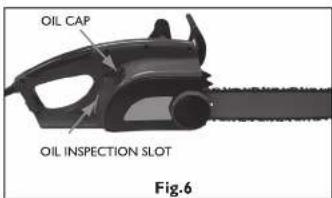 OIL CAP OIL INSPECTION SLOT Fig.6