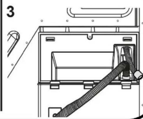 RUSSELL HOBBS RH8CTD701 - Connection to water drain; - 4