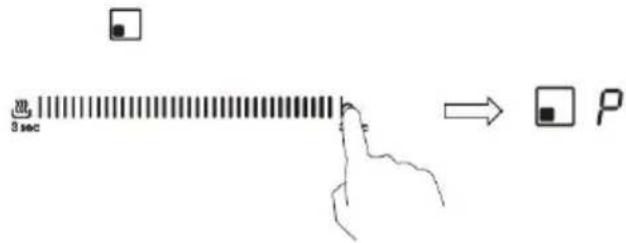 3 sec → P
