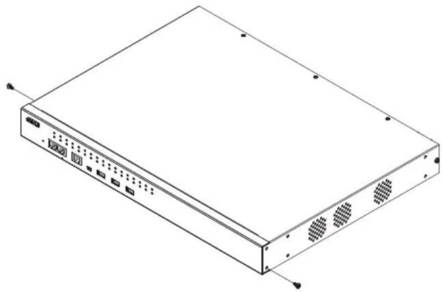 ATEN SN0108COD - Rack Mounting - Front - 1