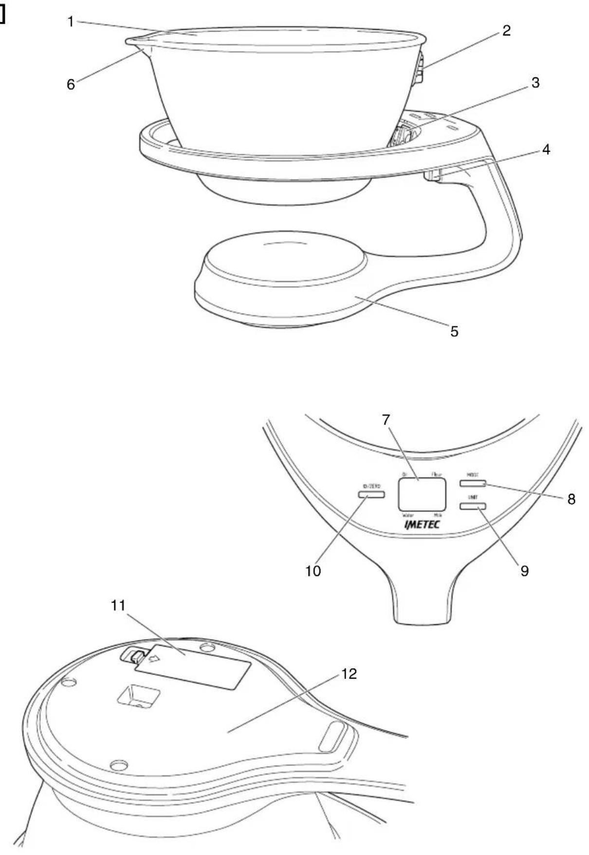 IMETEC P4001 - BILANCIA DA CUCINA - 2