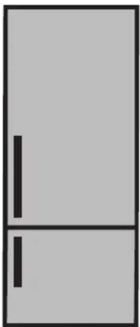 BLOMBERG KGM9691 - Frost Free Combi Fridge Freezer - 1