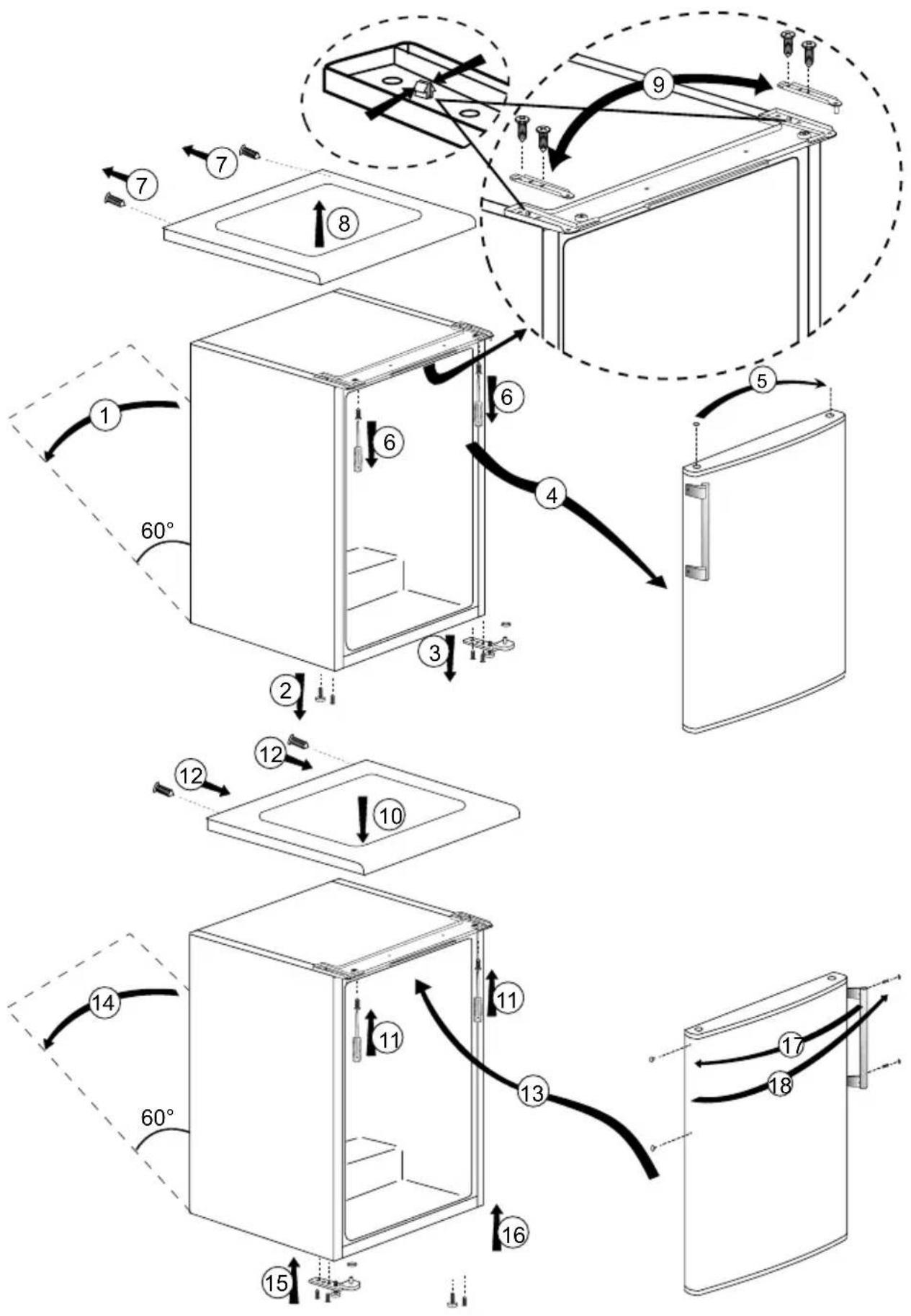 BLOMBERG FNE1531P - REVERSING THE DOORS - 1