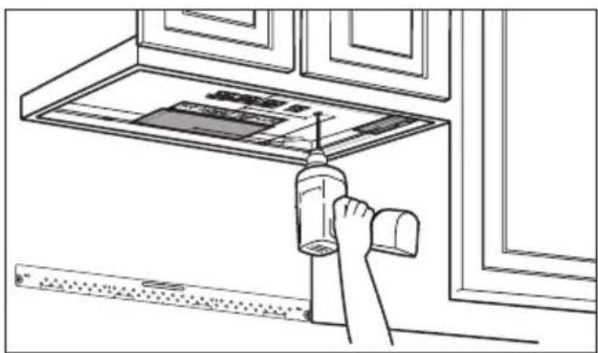 BLOMBERG BOTR30200CSS - B4. Use top cabinet template for preparation of top cabinet - 1
