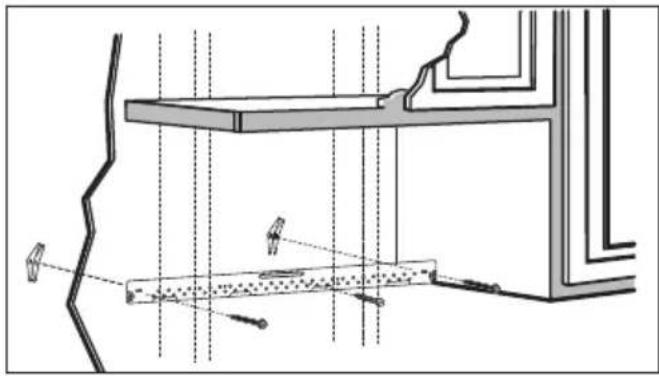 BLOMBERG BOTR30200CSS - A1. Attach Mounting Plate to Wall - 1