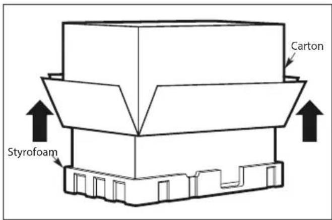 Carton Styrofoam