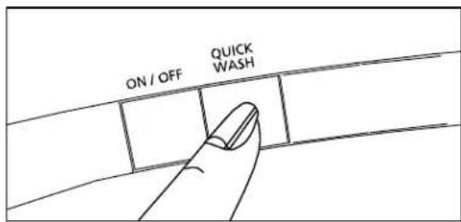 ON / OFF QUICK WASH