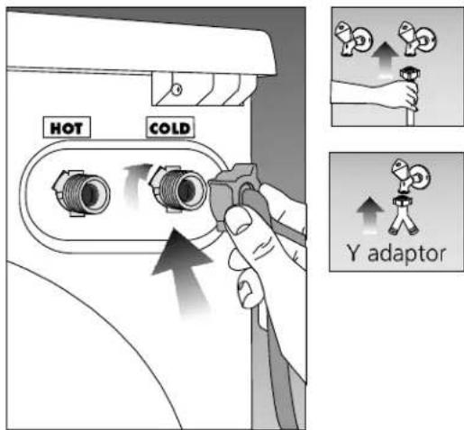 HOT COLD Y adaptor