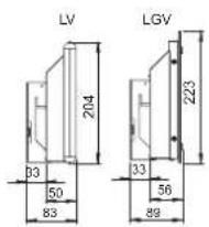 LV 204 33 50 83 LGV 223 33 56 89
