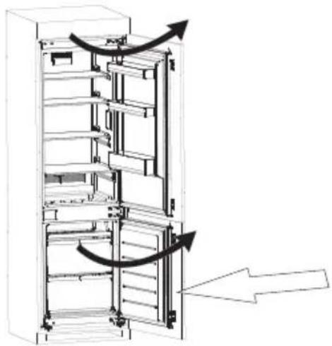 BERTAZZONI REF60BIS - Installation in cabinet - 9