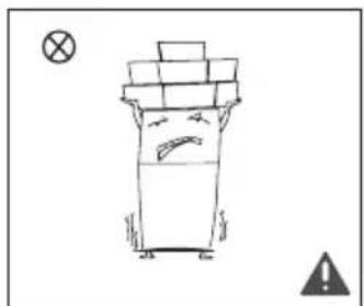 BERTAZZONI REF60BIS - Warnings for using - 4