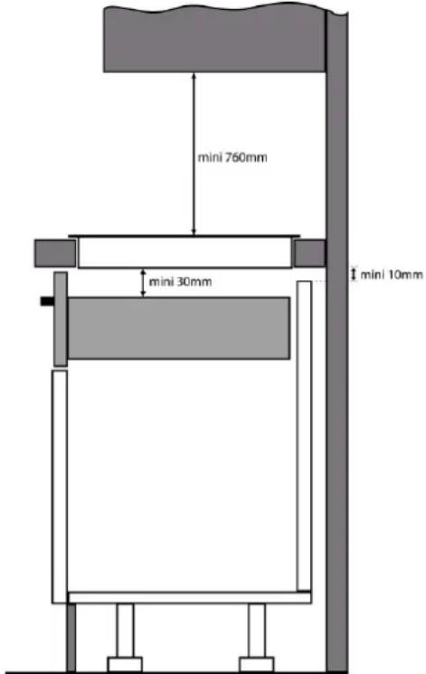 BERTAZZONI P604IM2B2NE-20 - Fitting - installing: - 3
