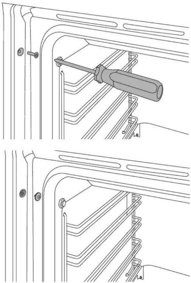 BERTAZZONI F6011PROVTX - FIXATION DU FOUR - 1
