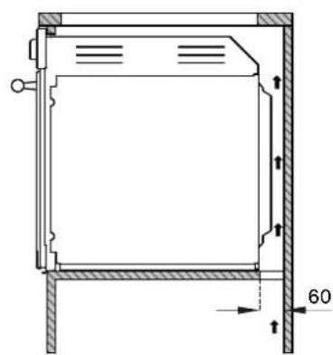 BERTAZZONI F6011PROPLN - INSTALLATION UNDERNEATH A BUILT-IN HOB - 3