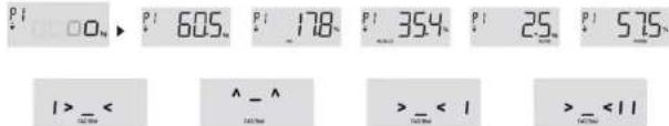 P1 □0.0 ▶ P1 605. P1 178. P1 354. P1 25. P1 575. I > _ < ^ _ ^ 142.000 242.000 > _ < 1 > _ < 11