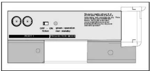 OFF - ON 750nm green : operation red : standby POST 1 PROJECATOR MODE1 Weight (compression) is of the first operation is the indicating new configurations (1). This beats are higher than normal size. Box, or (2) the same line on the following model: blending configuration for the use set to be done.