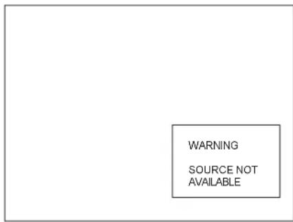 WARNING SOURCE NOT AVAILABLE