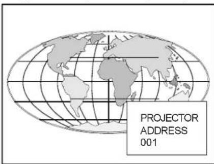 PROJECTOR ADDRESS 001