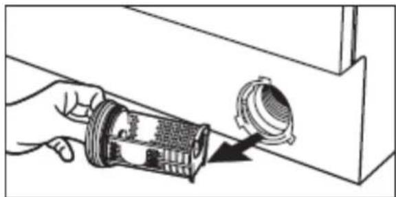 BAUMATIC BTWM5 - Cleaning the drain pump filter - 6