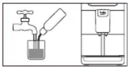 BEKO CEG7425B - Milk cleaning system after dispensing drink with milk - 4