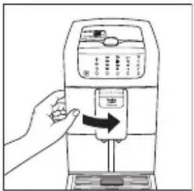 BEKO CEG7425B - Vyzjmutí a čištění jednotky dávkovače kávy - 1
