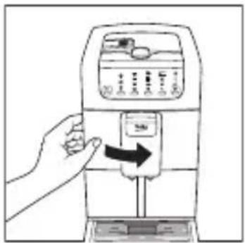 BEKO CEG7425B - Kaffeeausgabee- inheit ausbauen und säubern - 1
