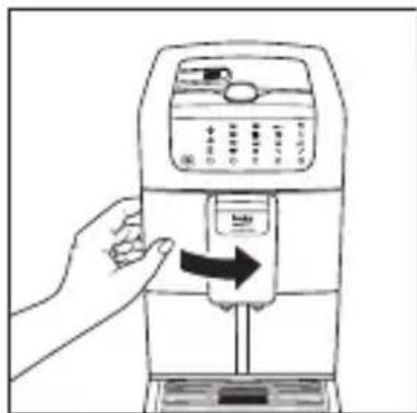 BEKO CEG7425B - Removing and cleaning the coffee dispensing unit - 1