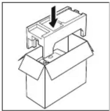 BEKO CEG7425B - Verpacken des Gerätes - 2