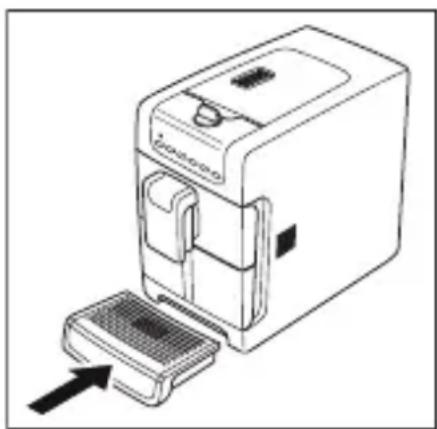 BEKO CEG7425B - Tropfschale montieren - 1