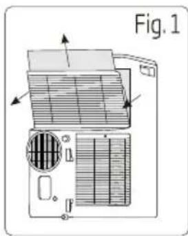 BEKO BX 112H - Clean the air filter - 2