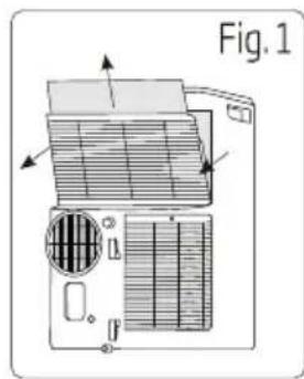 BEKO BX 112H - Nettoyage du filtre à air - 2