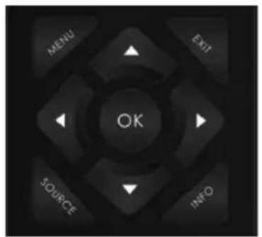 MENU EXIT OK SOURCE INFO
