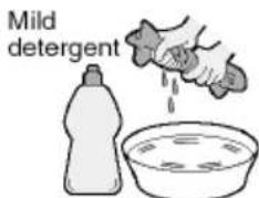 Mild detergent