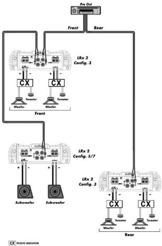 AUDISON LRx 2.500 - FRONT+REAR+SUB - 1