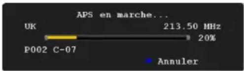 APS en marche... UK 213.50 MHz P002 C-07 20% • Annuler