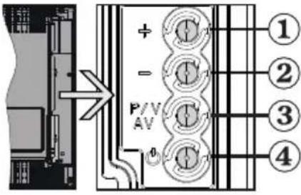 AYA A19AC1902 - LCD TV and Operating Buttons - 2